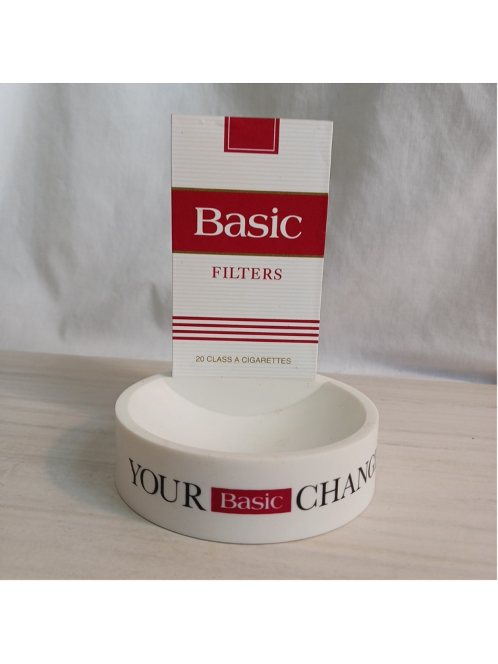 BASIC Counter Penny Changer Display Holder "Your Basic Change" NOS